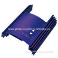 CNC Machining Metal/Aluminum Part, Made of Al6063 with Blue Anodized